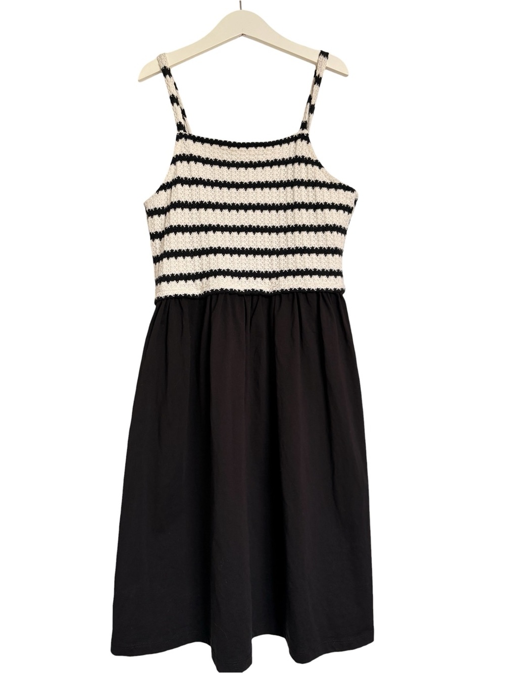 Zara Girls Knit Stripe Midi Dress 13-14”